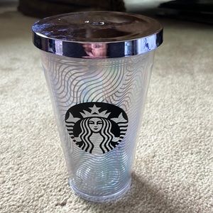 Starbucks Stripped Iridescent Tumbler